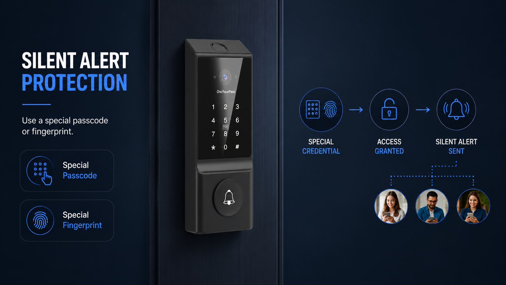 Silent Alert Feature